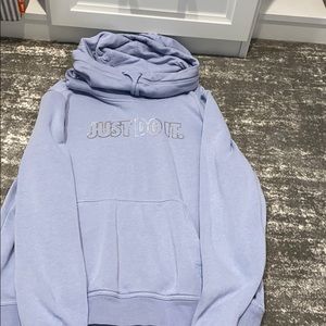 Purple just do it Nike sweatshirt